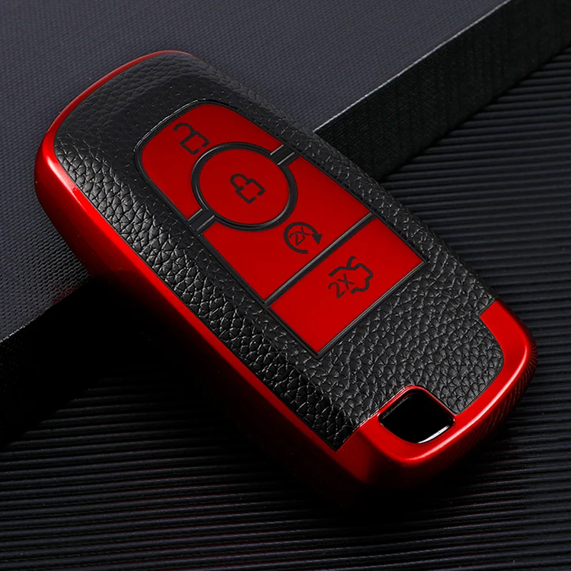 

Чехол Для Автомобильного Ключа Ford Fusion Edge Mustang Explorer F150 F250 F350 Ecosport - Аксессуар Из ТПУ Для Ключей С 3/4 ...