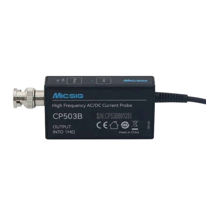 Фото Высокочастотные токовые пробники переменного/постоянного тока Micsig CP1003B CP503B 100МГц/50МГц 5А/30А # Син №2