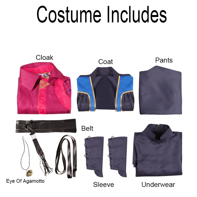 Костюм для косплея доктор странно странный Стефан халат и магическая форма