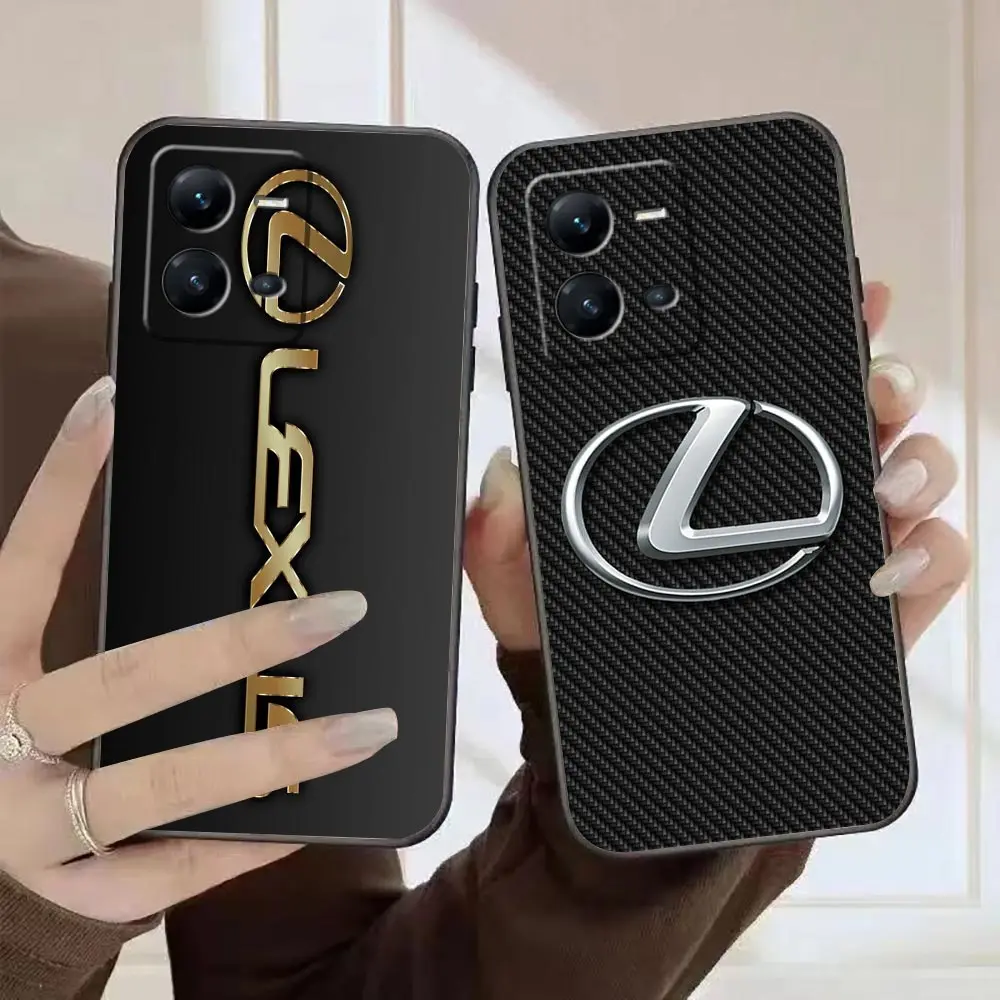 

Funda Case For VIVO X90 X80 X70 X60 X50 X27 X23 X21 Plus V25 V23 V23E V21 V21E V20 V19 Pro 5G Case Para The Luxury Car L-Lexus-s