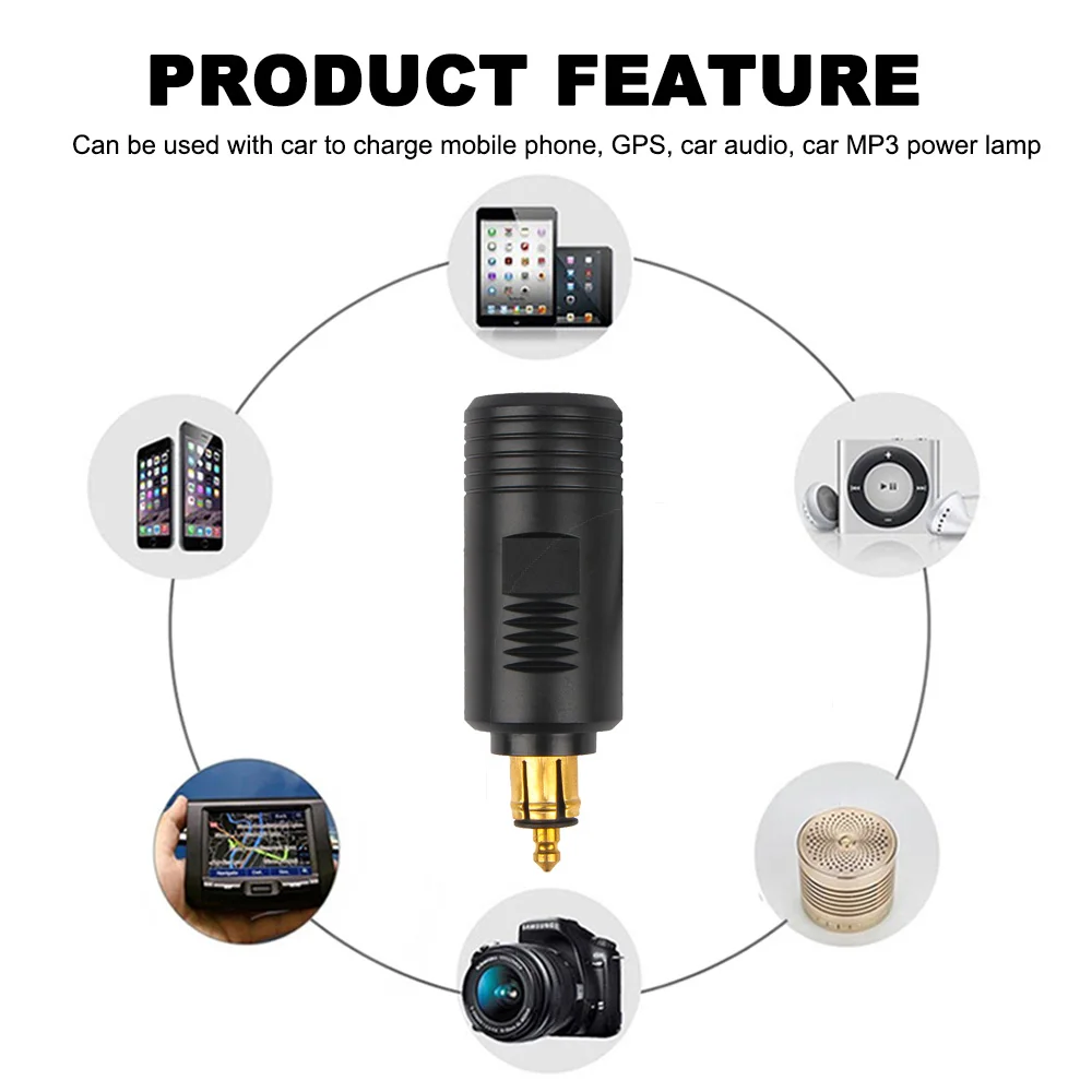 Переходник для прикуривателя мотоцикла 12-24 В