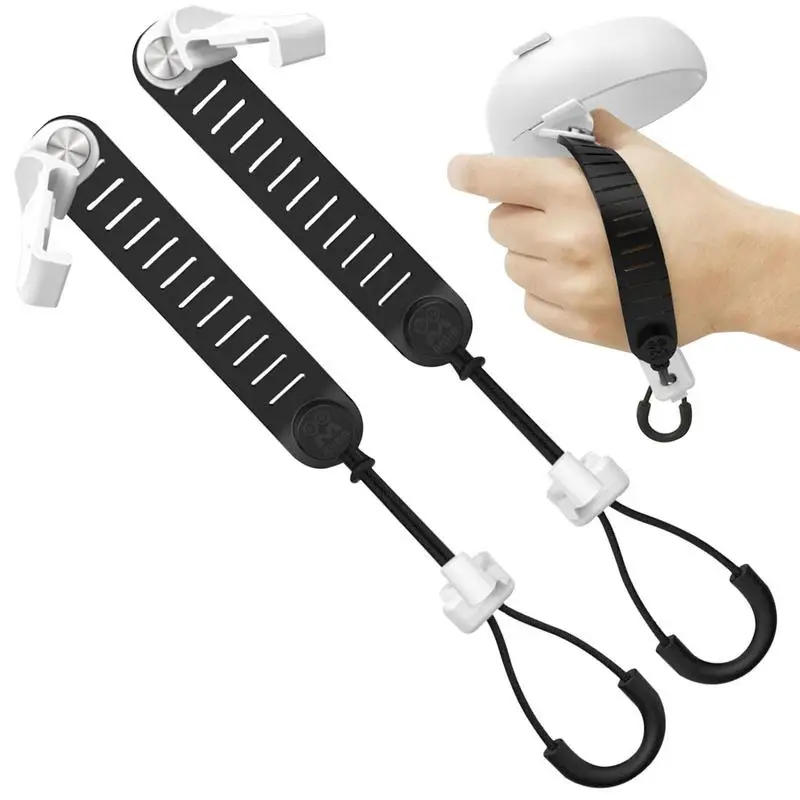 

VR Controller Knuckle Strap For OculusQuest 2 TPU Soft Adjustable Knuckle Wrist Sling For VR Touch Controller Grip Accessories