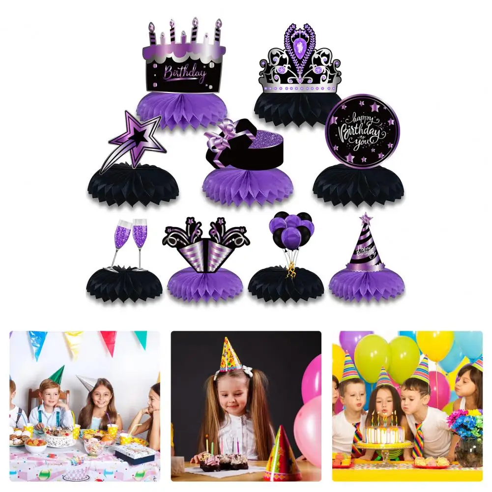 9 шт. декоративные соты для вечевечерние |