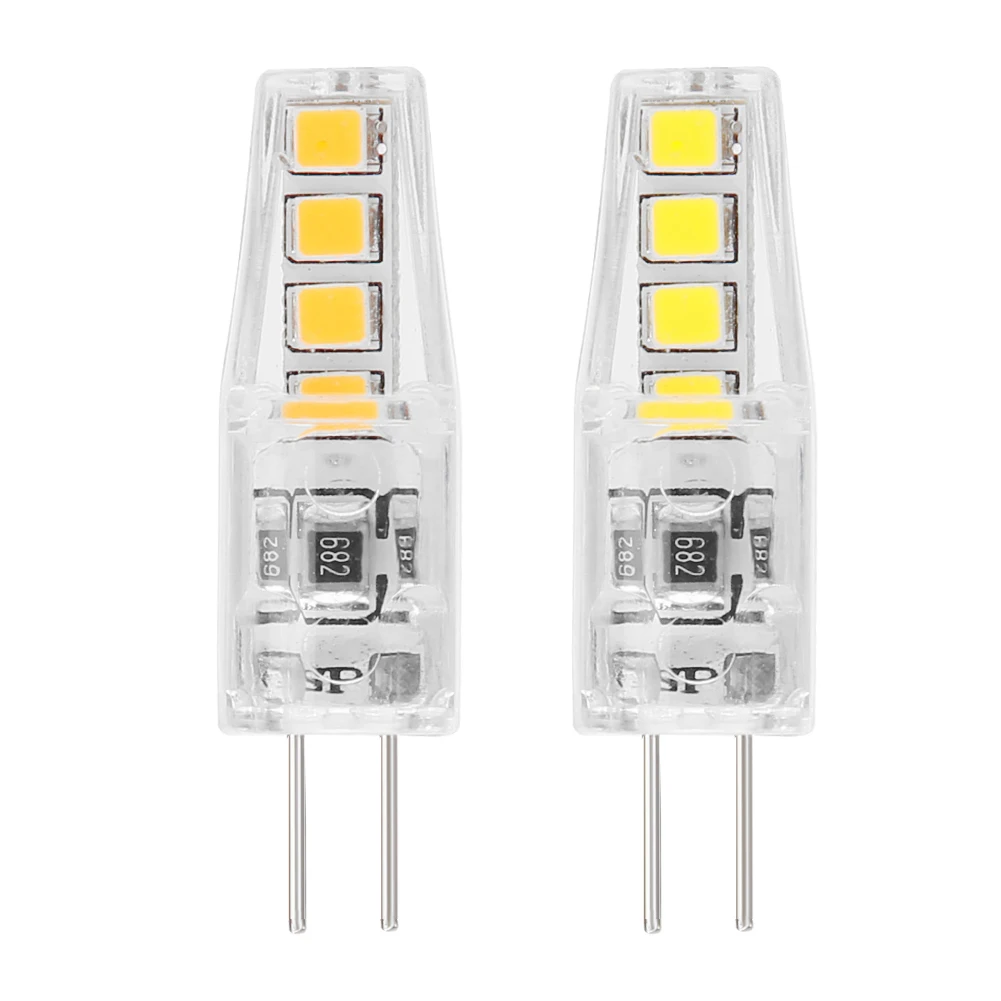 

1-10pcs LED G4 SMD2835 8 LED 2W Light Bulb AC/DC 220V LED Lamp COB Spotlight Chandelier Lighting Replace Halogen Lamps