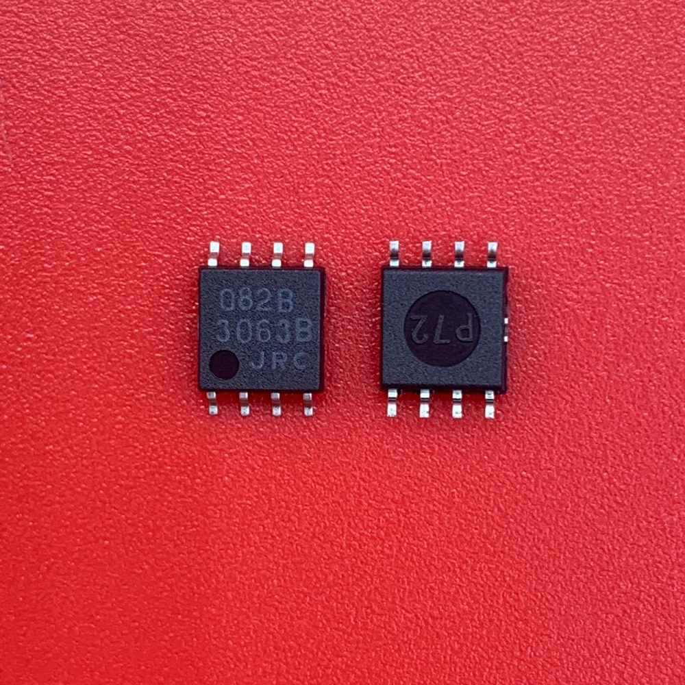 

10PCS/ Imported new original NJM082BM JRC082B operational amplifier silk screen 082B patch SOP8 feet
