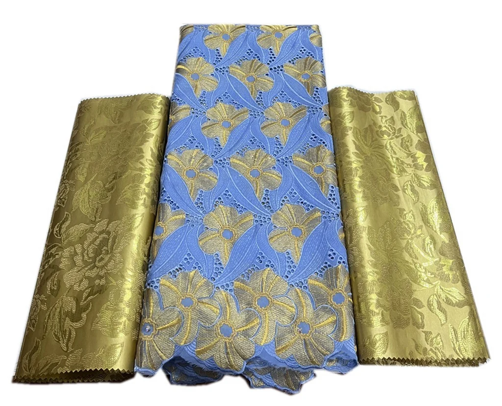 

Африканская горячая Распродажа Sego Gele Headtie 2 шт./пакет с 100% детской тканью 5 ярдов для шитья женское свадебное платье