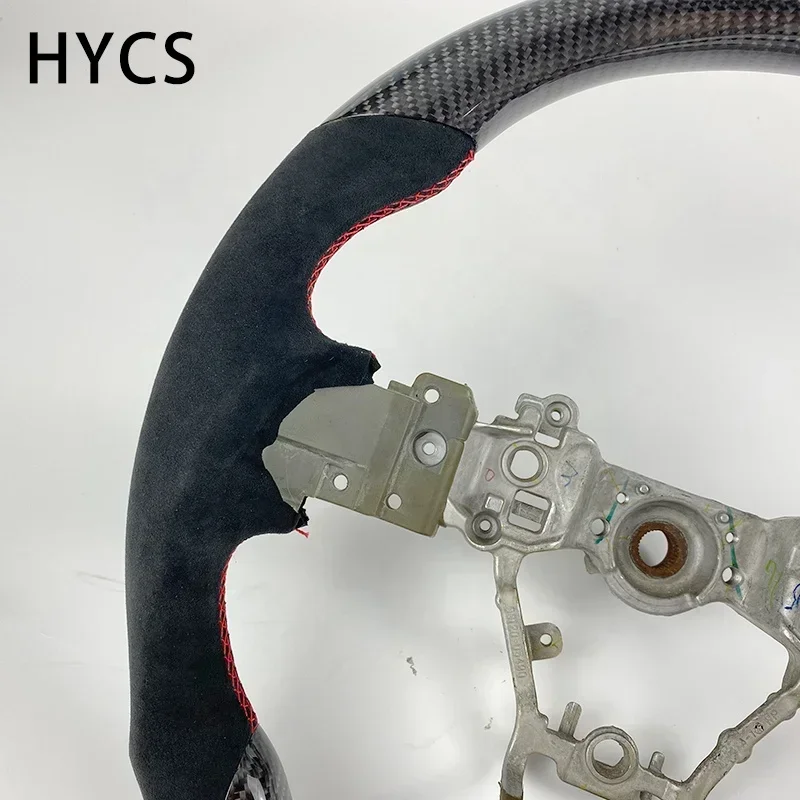 Модифицированный руль из настоящего углеродного волокна на заказ для руля Subaru