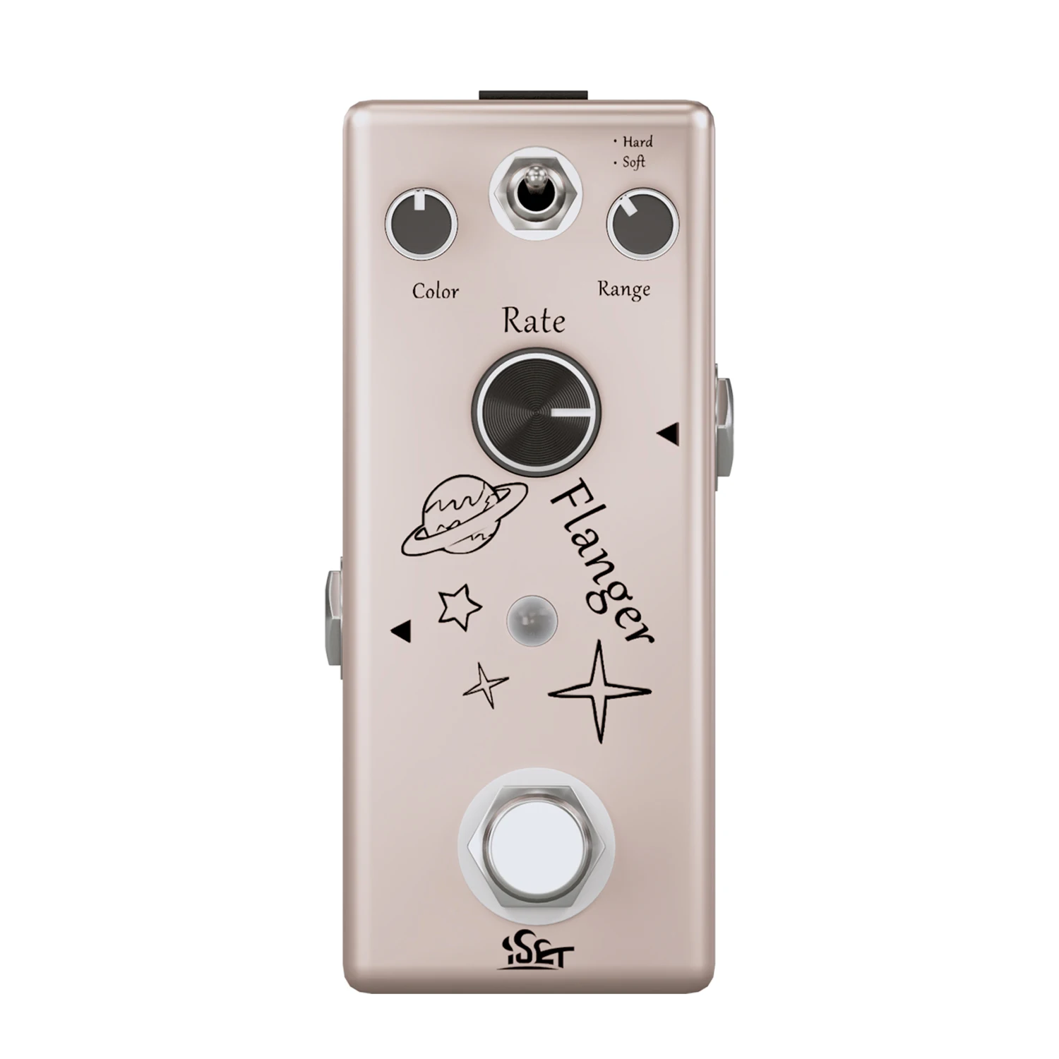 Аналоговая педаль фленджера ISET PD-5 для бас-гитары электрогитары True Bypass