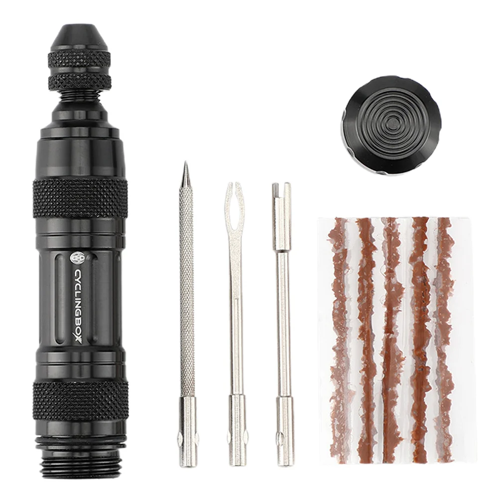 

Repair Tire Bike Kit Tool Tyre Cycling Road Kits Tubeless Tube Mountain Inner Metal Tires Accessory Tools Plug Tractor Flat