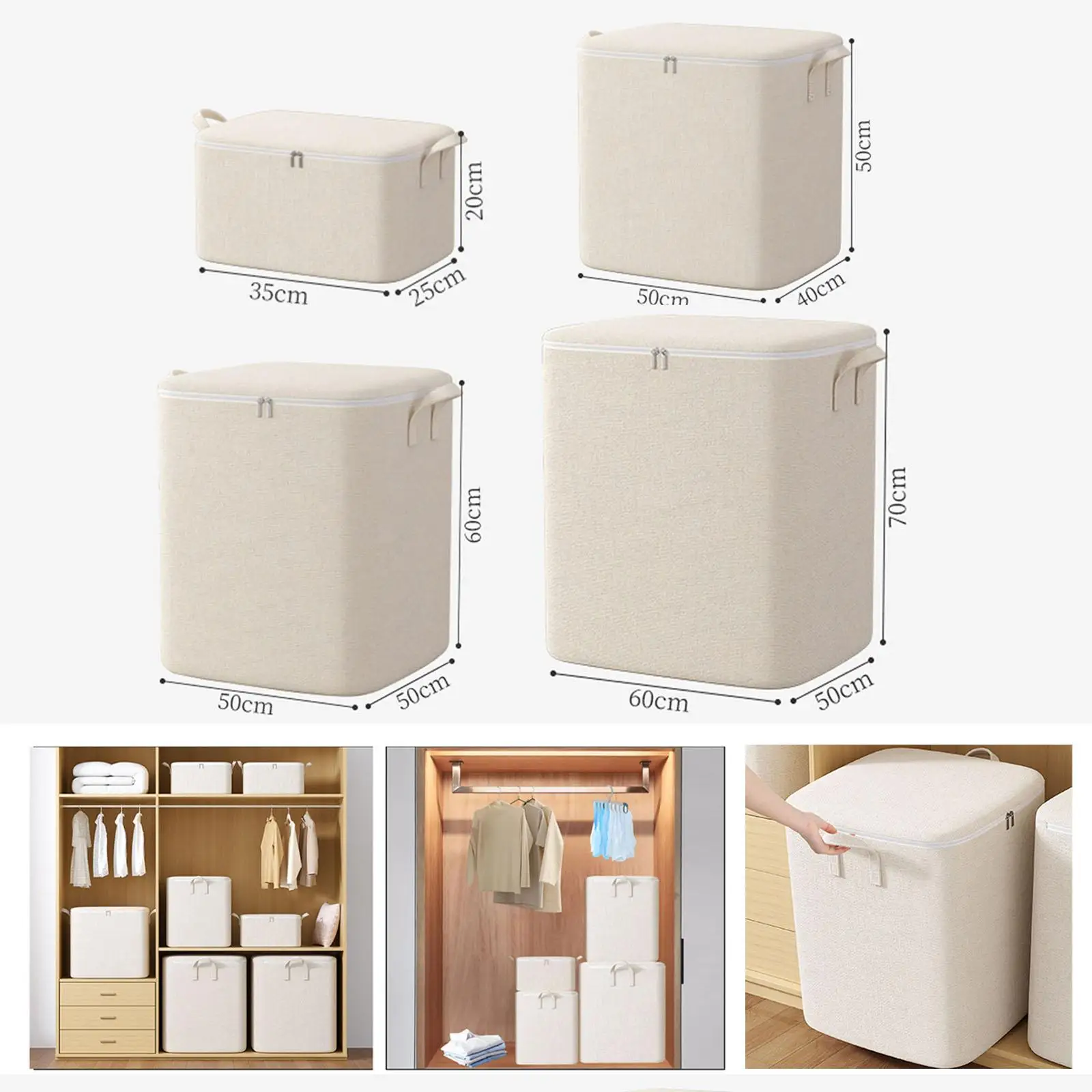 Сумка для хранения одежды сверхпрочный органайзер пододеяльников игрушек