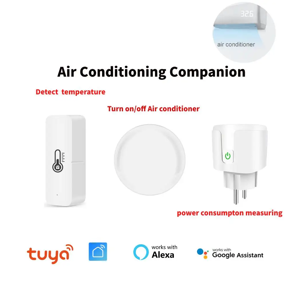 Датчик температуры и влажности Tuya с Wi-Fi умный дом сделай сам пультом