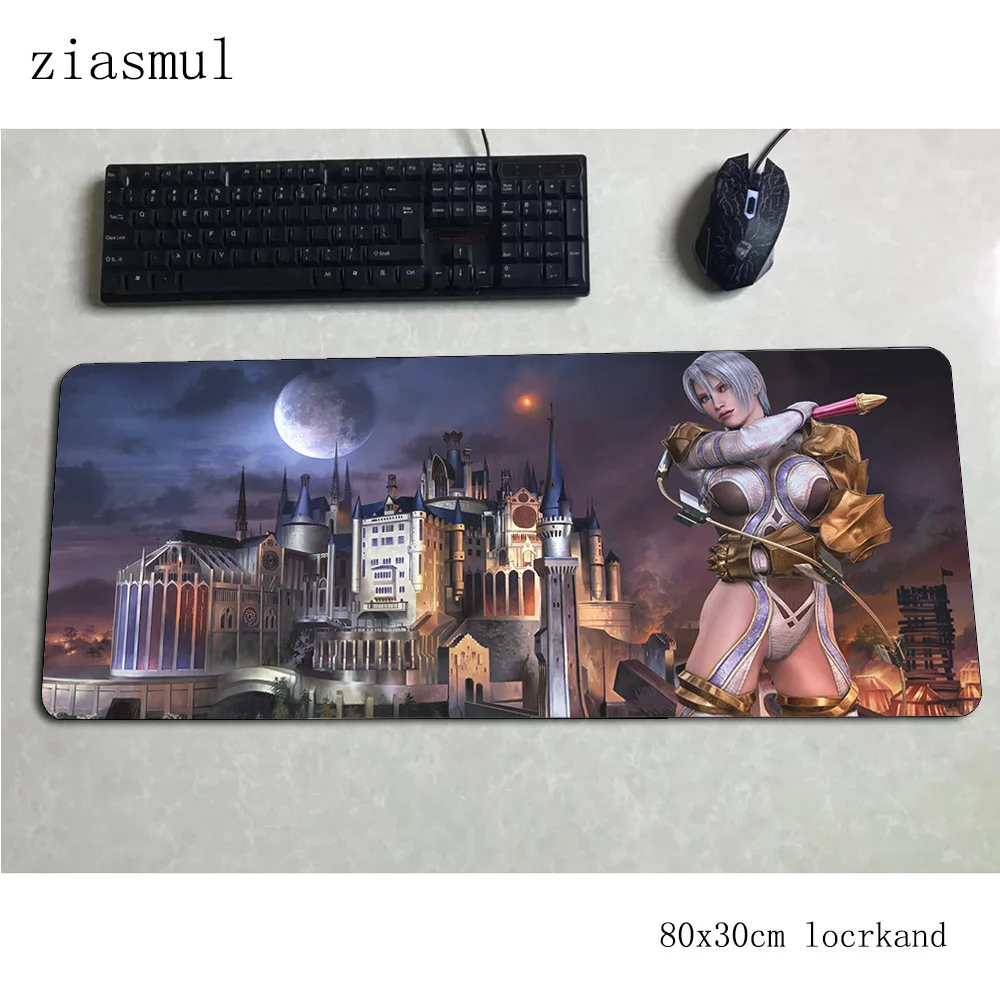 Фото Коврик для мыши Soul Calibur 80x30 см, игровой коврик для мыши, популярный новый коврик для мыши, геймерский компьютерный стол, домашний коврик, коврик для мыши для ноутбука №2