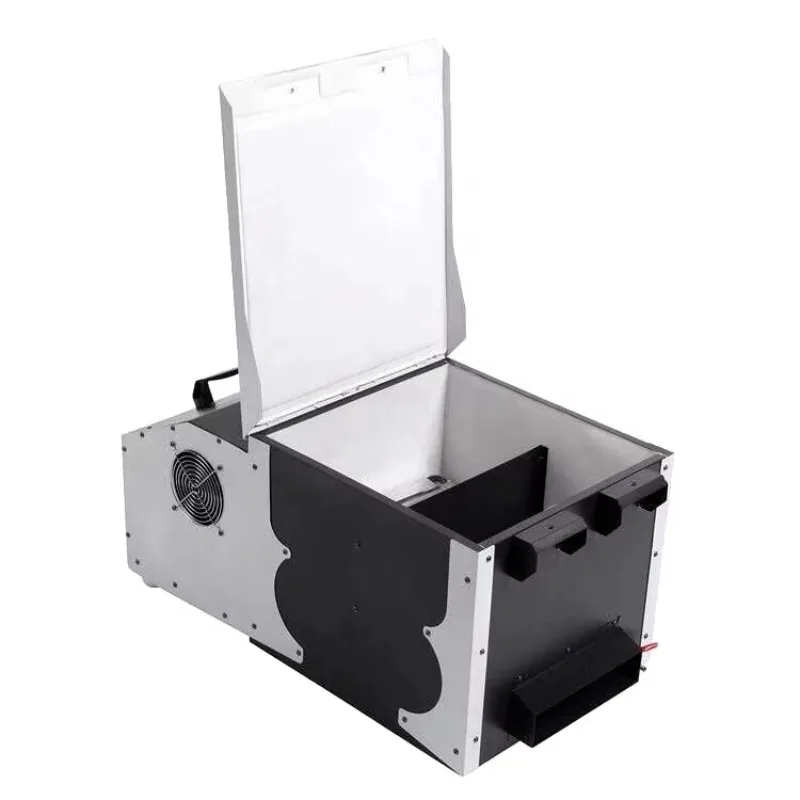 Фото Дымовая машина DMX Low Ground Dry Ice Smoke Machine для создания низкого дымового эффекта, генератор тумана для сцены, DJ-вечеринок, ночных клубов, свадеб и праздничного декора. №5