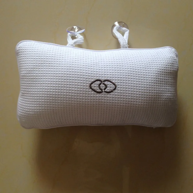 Comfortable Pillow Anti-Slip Bathtub Spa Bath Bathtub Cushion Soft Headrest Suction Cup Bathtub Pillow Accessories images - 6