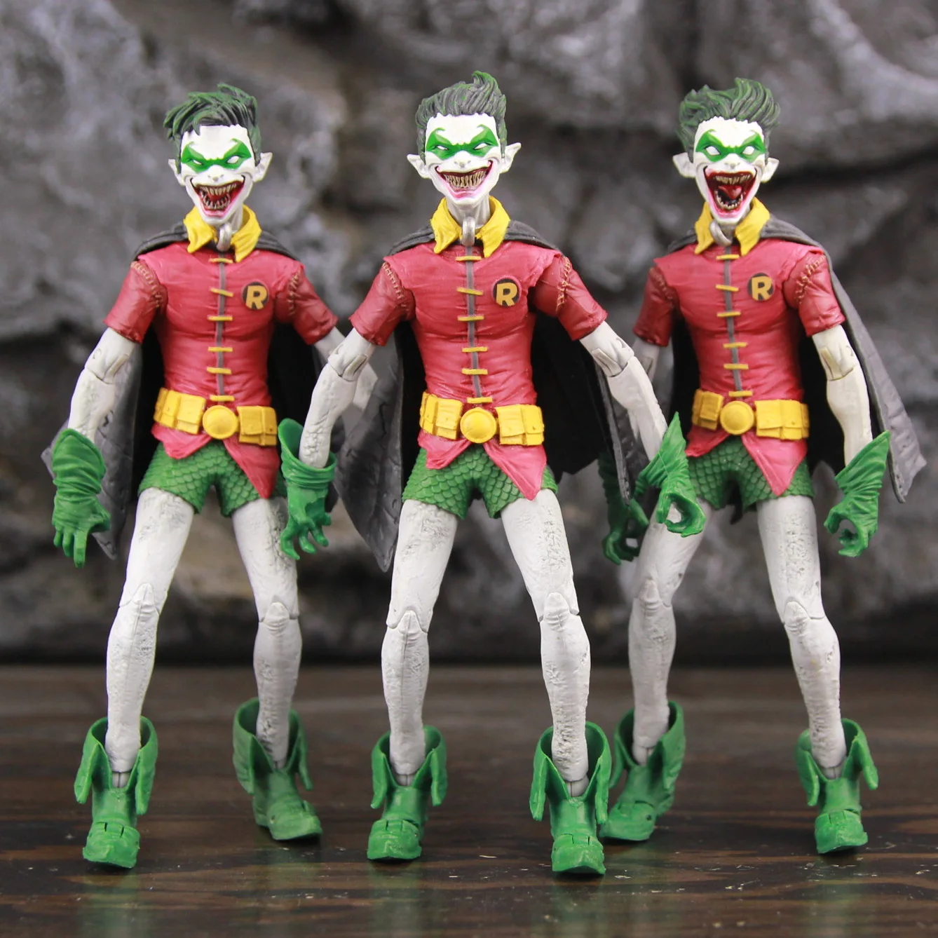 Toys From Dark Night Bat Man Who Laughs Joker Set Without Iron Chain