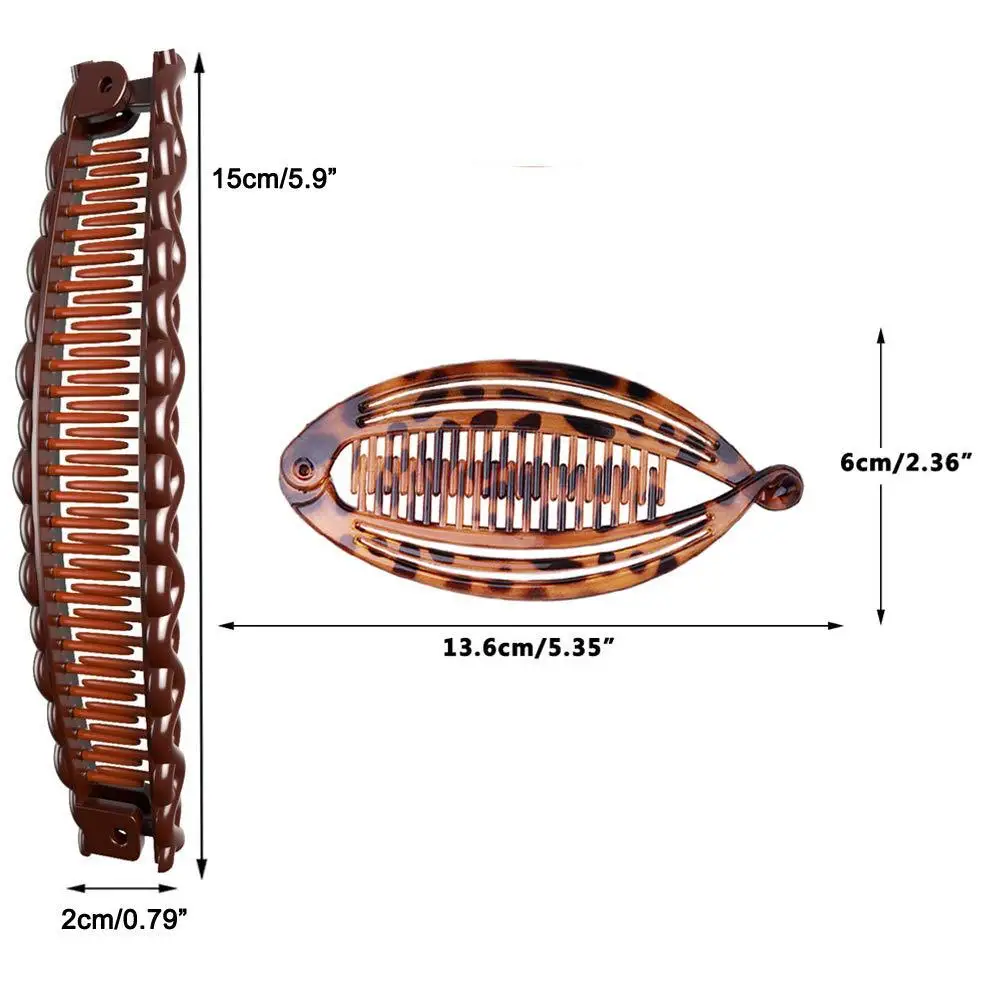 Pazur do włosów w stylu retro dla kobiet i dziewcząt Mocne mocowanie Spinka modnych kokardek Akcesoria włosó...