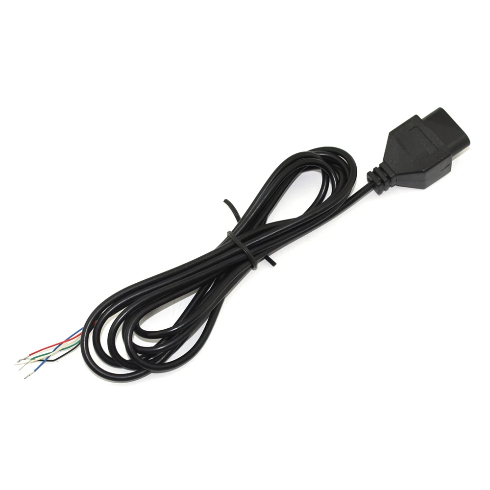 

100PCS High Quality 1.8M Replacement Game Controller 5C Cable for NES 7PIN Repair Parts