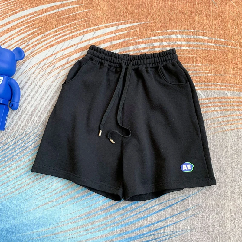 

Шорты мужские/женские на шнуровке с вышивкой и логотипом