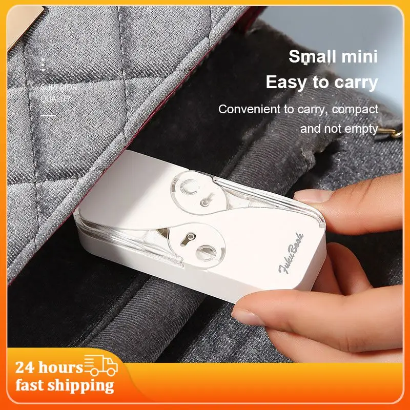 

Plastic Automatic Portable Teeth Floss Storage Box Floss Pick Dispenser Convenient Practical Great For Traveling Camping