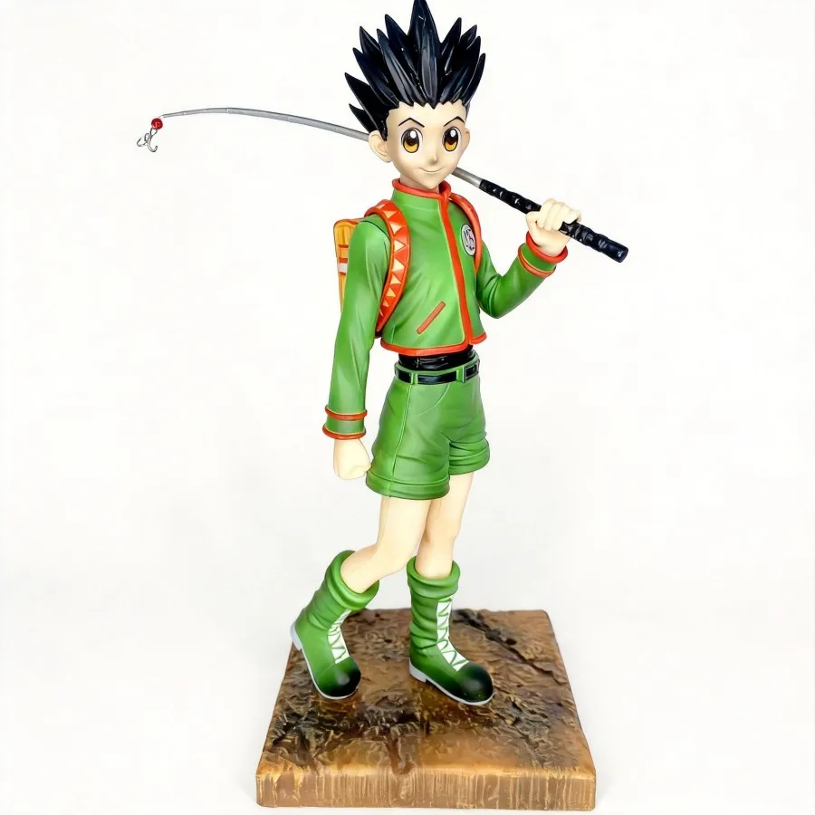 Фигурка аниме-персонажа Гон Фрикс из Hunter x Hunter с удочкой, в стоячей позе, модель-игрушка, 27 см, украшение для рабочего стола (art.: 3920d8fcbee2b) - 3920d8fcbee2b