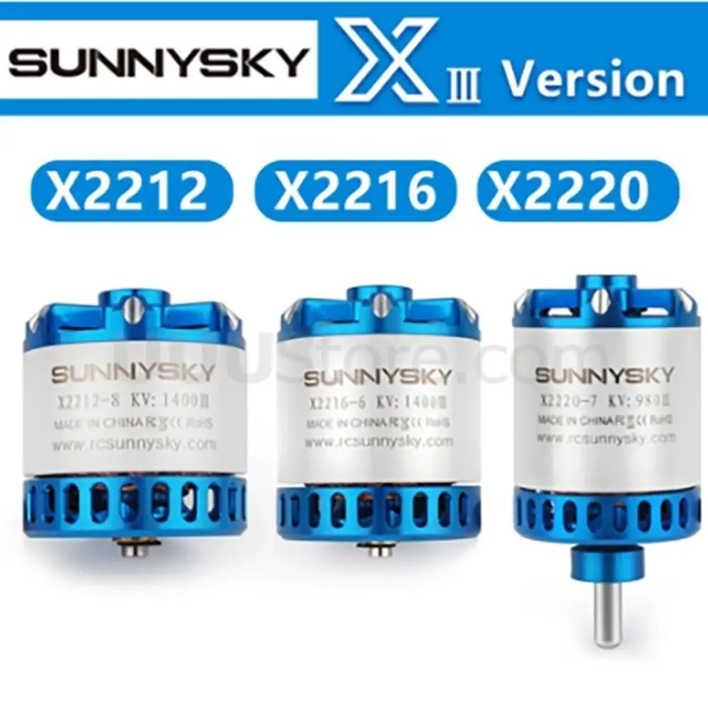 SUNNYSKY X2212-III X2216-III 880KV 950KV 980KV 1100KV 1150KV 1250KV 1400KV 2200KV motor for RC | Игрушки и хобби