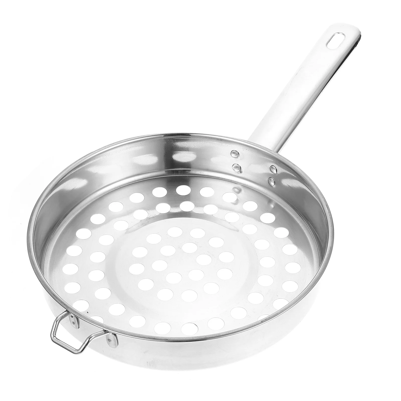 Drying Basket Fried Food Strainer Frying Spoon Metal Colander Stainless Steel Slotted Hand Asian Ladle Measuring Spoons