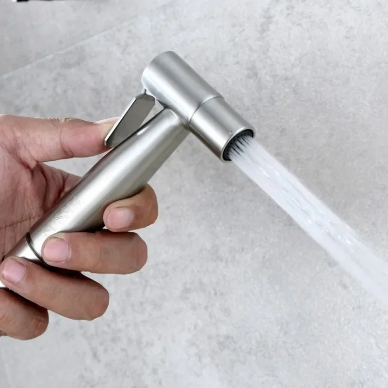 Садовый ручной распылитель из нержавеющей стали для унитаза биде мусульманский