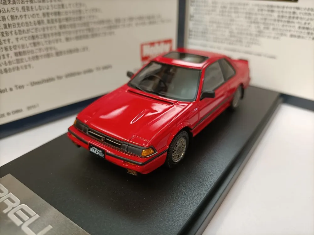 

MARK43 1 43 Prelude Si BA1 red coupe car model