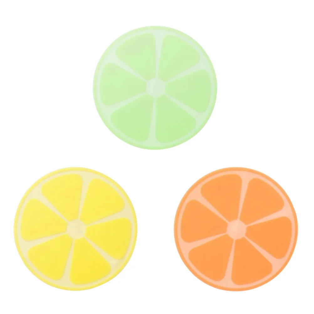 

3PCS Round Bowl Covers Stretch Wraps Reusable Expandable Lids