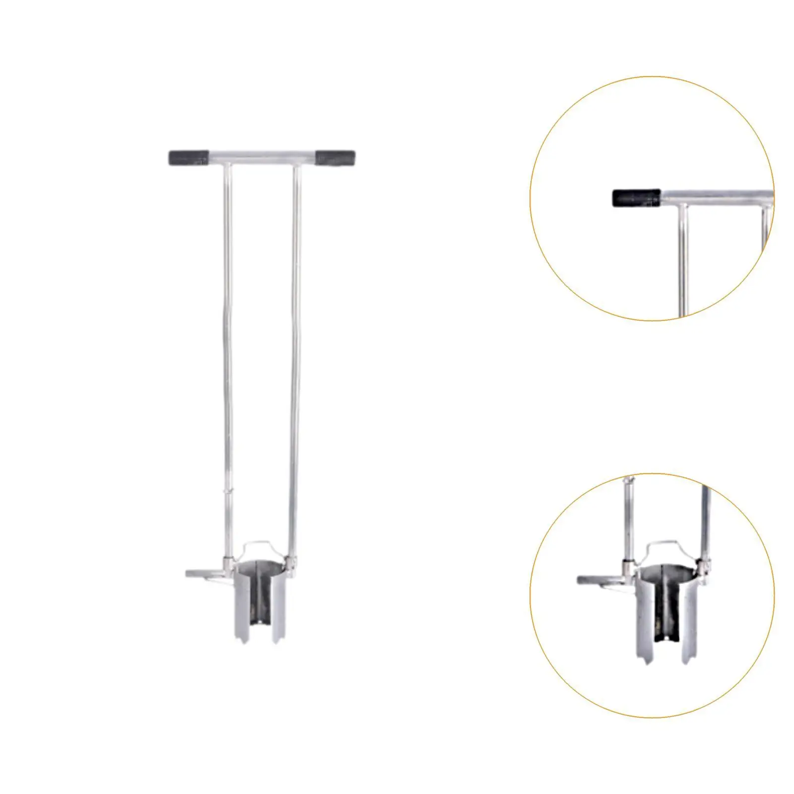 Ручной садовый плантатор с длинной ручкой практичный ручной пересадочный прибор