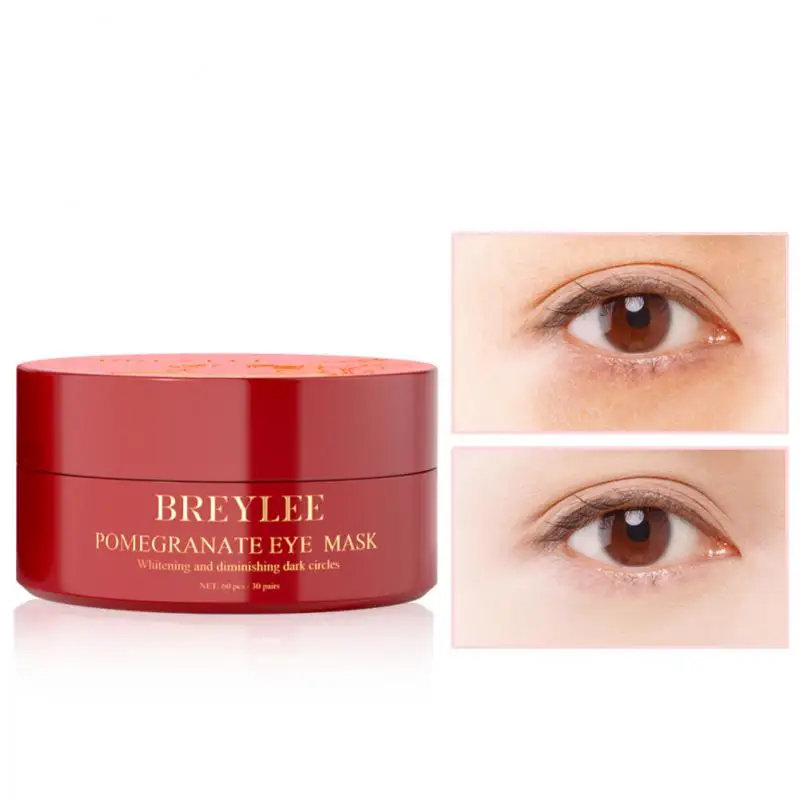 

Red Pomegranate Eye Mask Eye Patch Eye Care Hydrating Moisturizing Light Dark Circles Eye Mask Eyes Care Moisturizing Cosmetics