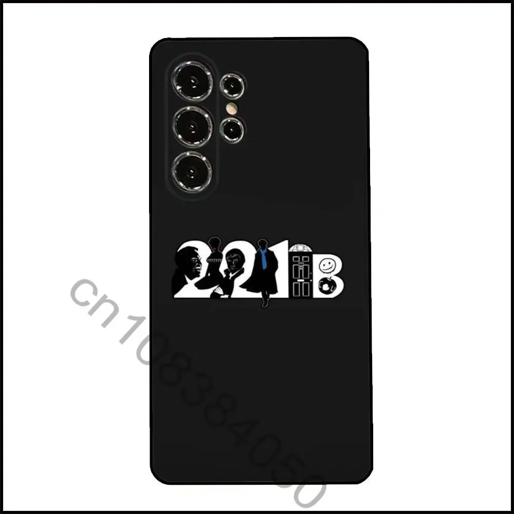 Чехол для телефона S-Sherlock для Samsung Galaxy A13,21s,22,31,32,52,53,71,80,A91, мягкий черный корпус (art.: 3920db37a4e90) - 3920db37a4e90