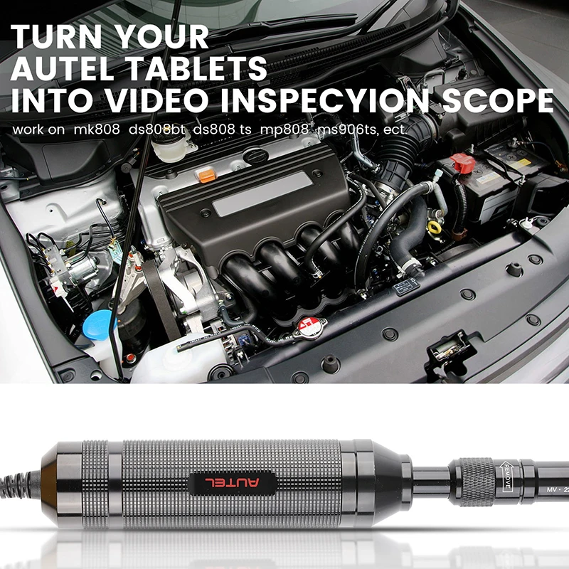 Autel MaxiVideo MV108 8 5 мм оригинальный комплект цифровой инспекционной камеры для MaxiSys