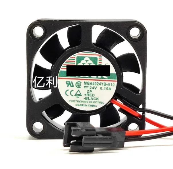 Новый оригинальный Φ 4cm4010 24V0.10A 40*40*10 мм инверторный охлаждающий вентилятор