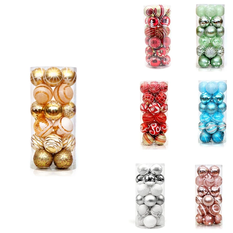 

Семейный набор шаров, украшения для рождественской елки, подвесные украшения для елки, домашний Рождественский Декор