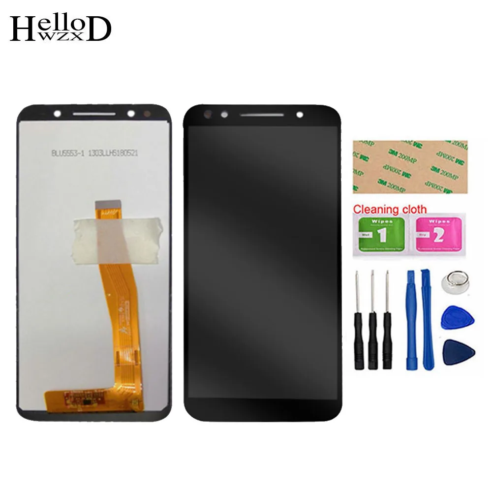 

5.5'' LCD Display For Alcatel 1X 2019 5008 OT5008 5008D 5008T 5008Y LCD Display Touch Screen Digitizer Assembly + Tools