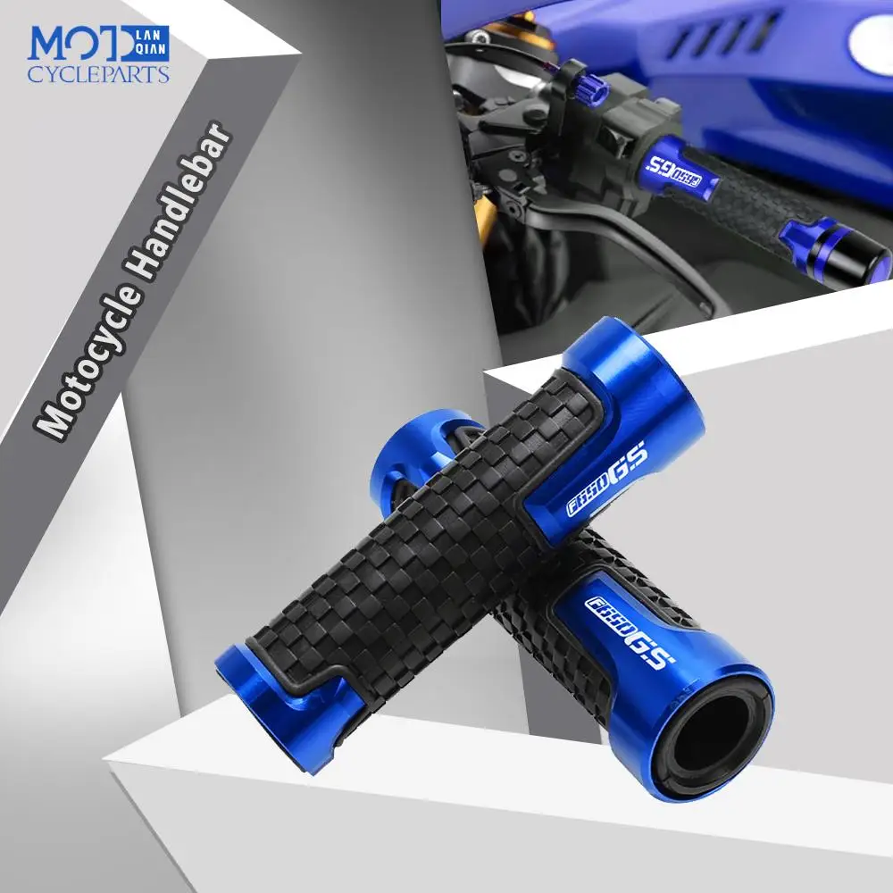 

Motorcycle Accessories 7/8" 22mm Rubber Handlebar Hand Grips For BMW F650 GS F 650 GS F650GS 2008 2009 2010 2011 2012 2013