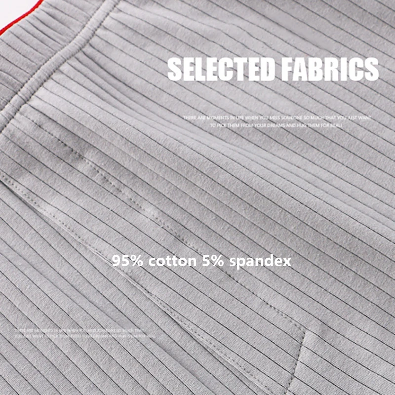 3Pcs Men Underwear Red Boxers Stripe Loose Shorts Men Panties Cotton Arrow Pants Classic Basics Wear At Home 2023 Summer New