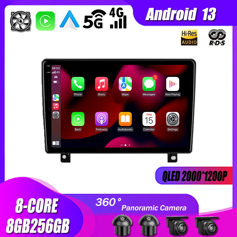 

Автомагнитола для Peugeot 407 1 2004 - 2011 Android 13, мультимедийный проигрыватель с навигацией, GPS, Авторадио, головное устройство Carplay, 4G, Wi-Fi