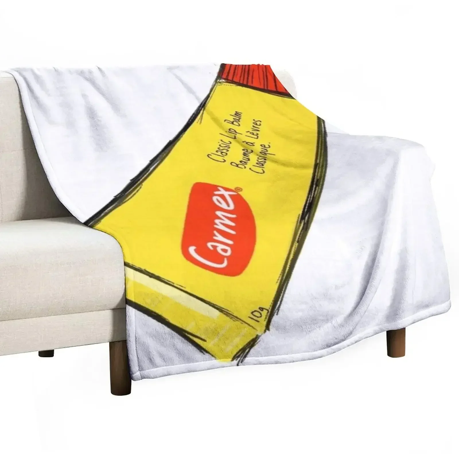Классическое одеяло Carmex с бальзамом для губ плед гигантские одеяла дивана