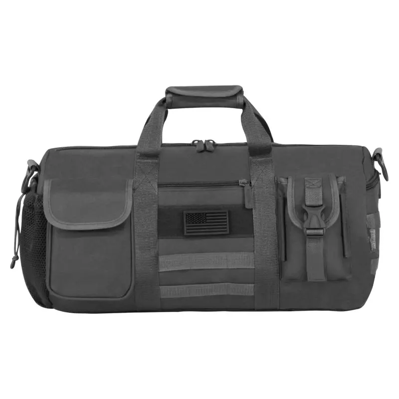 Tactical Molle Heavy Duty Round Duffel Bag - Olive