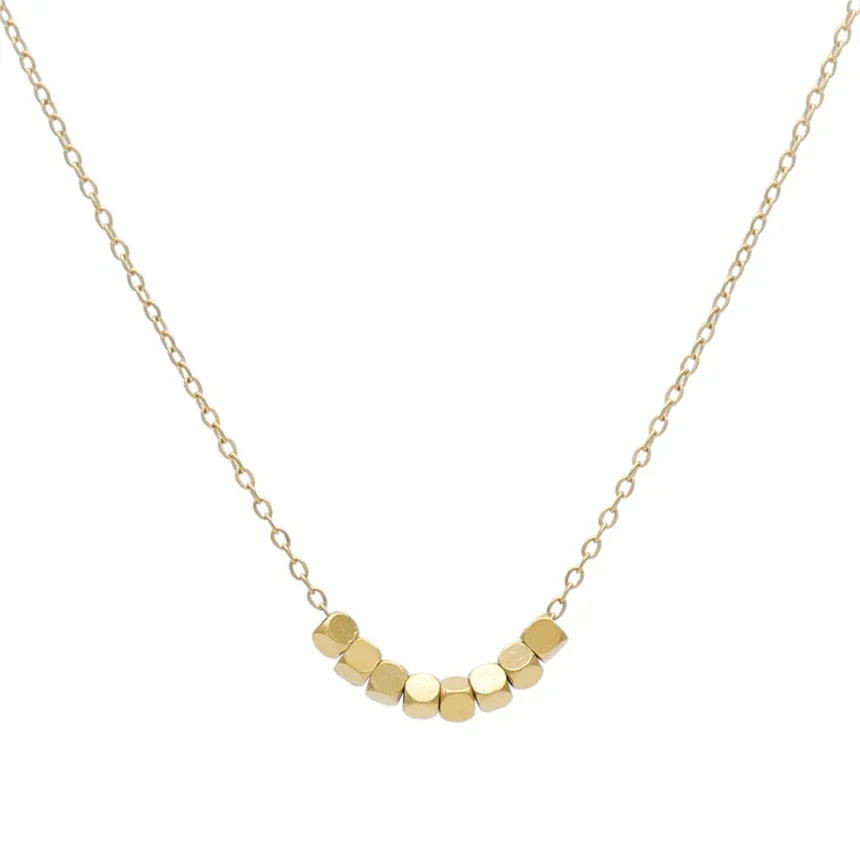 Браслет на запястье из нержавеющей стали 316L небольшой сахарный куб простые