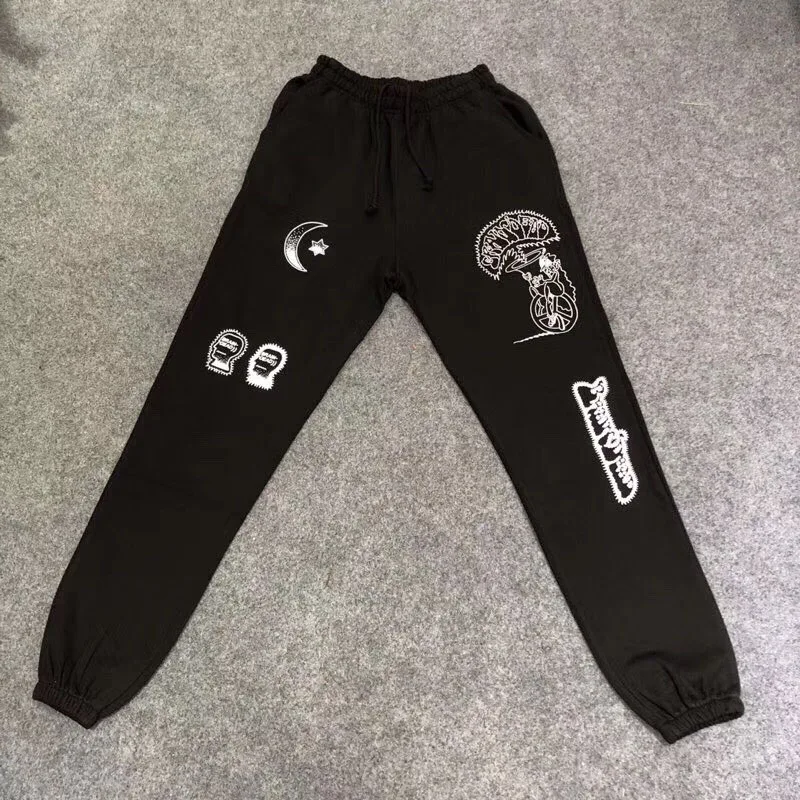 

Kanye West Sweatpants Brain Dead Gustavo Sweatpants Men Women 1:1 High Quality Loose Trousers