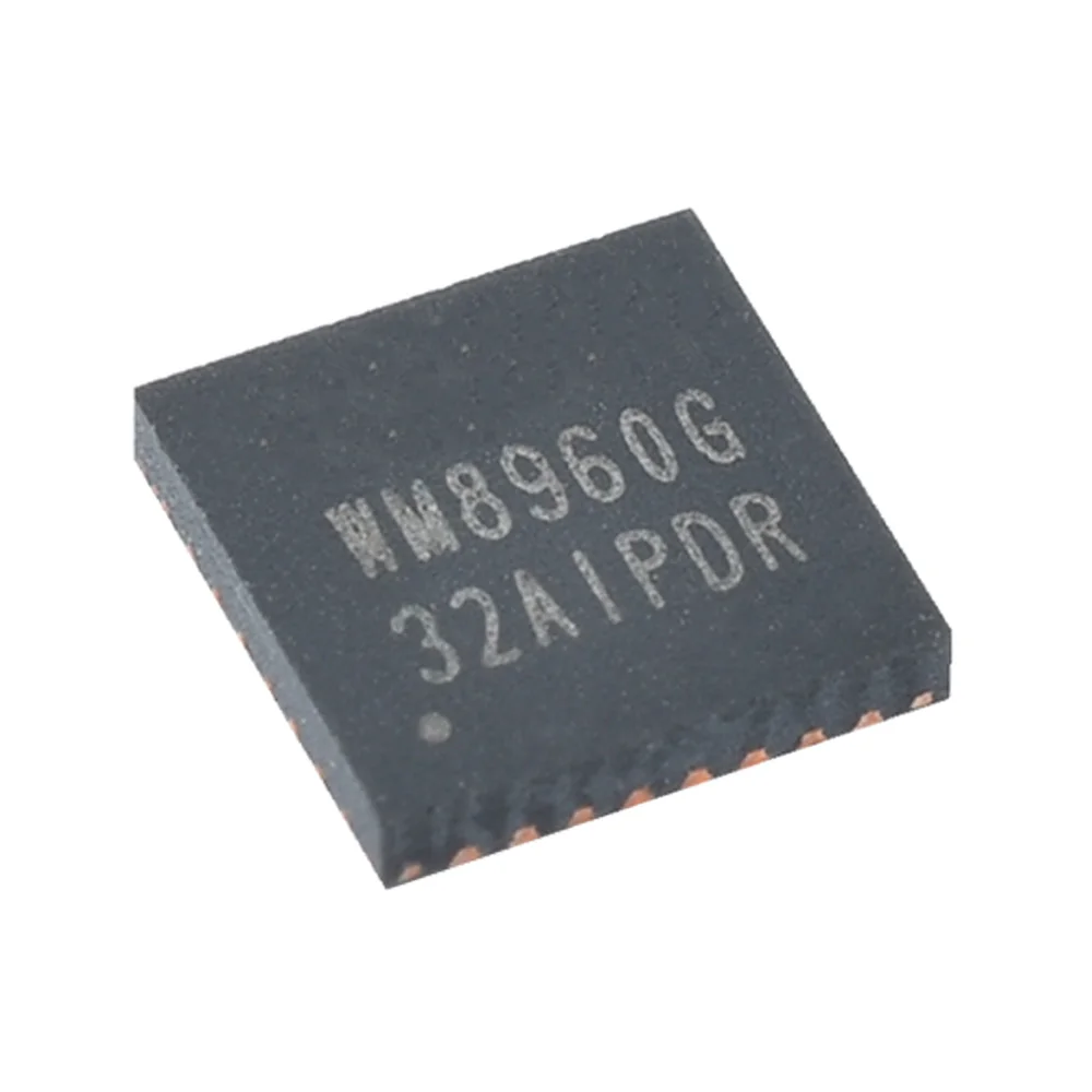 

5Pcs/lot Wm8960 Audio Codec 2Adc /2 Dac 24-Bit 32-Pin Qfn T/R - Tape and Reel Ic Chip Wm8960cgefl/Rv