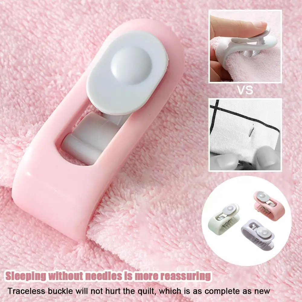 

1pc Non-slip Duvet Quilt Blanket Clips Bed Cover Holder Fixer Sheet Buckle Quilt Clips Duvet Household Blanket F8z6