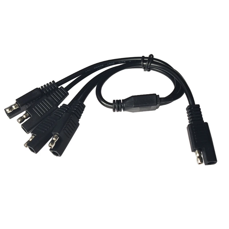 

Suitable for Motorcycle Automotive(1 to 4) SAE 5 Way Extension Cable Y Splitter