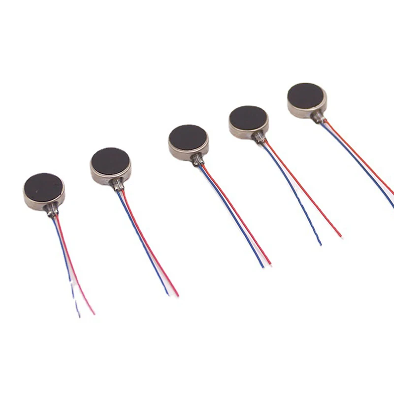 2 шт. миниатюрные вибрационные моторы 1027 3 В постоянного тока 12000 об/мин