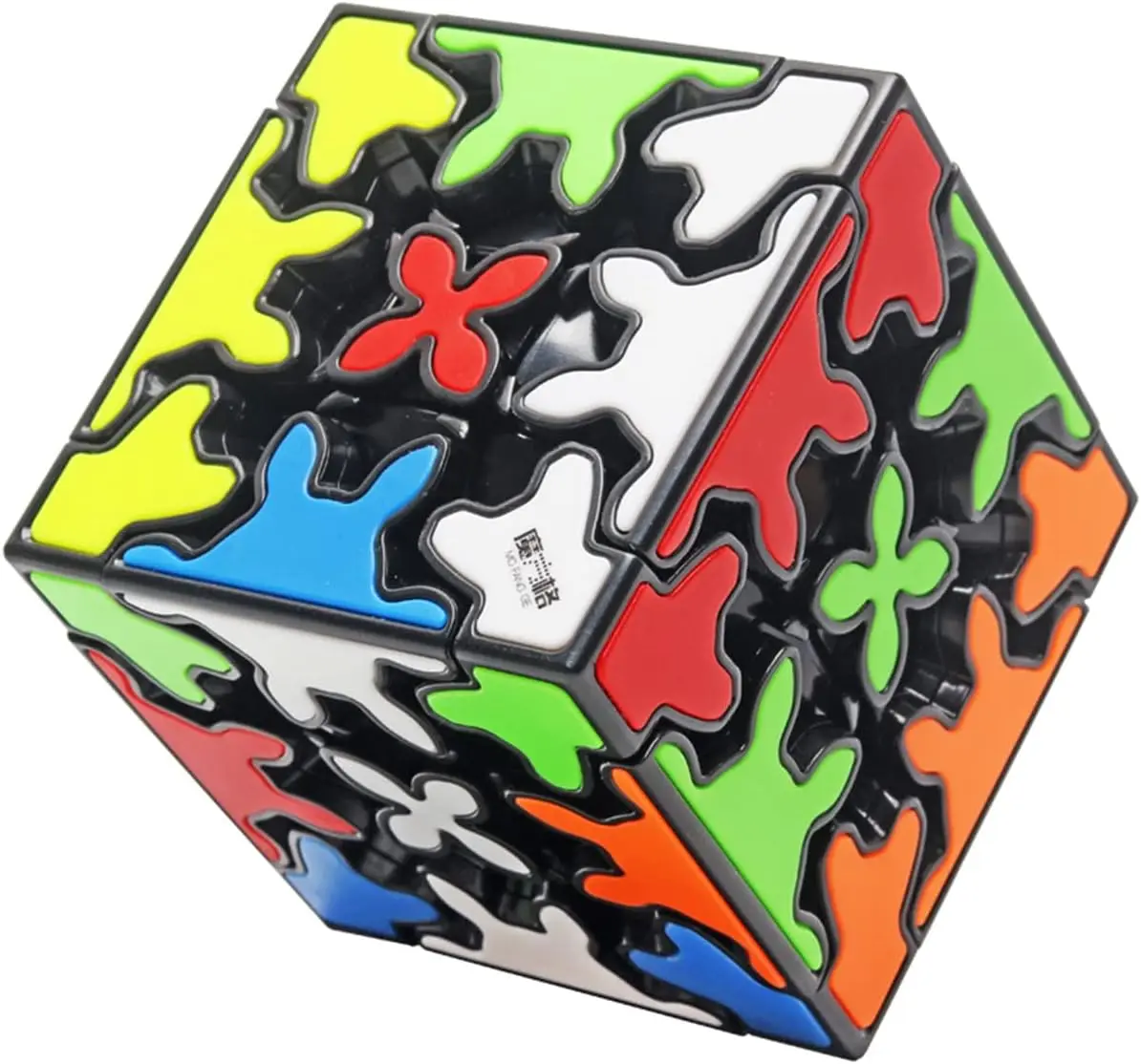 Кубик-головоломка Qiyi 3x3x3 трехмерный вращающийся на 360 градусов