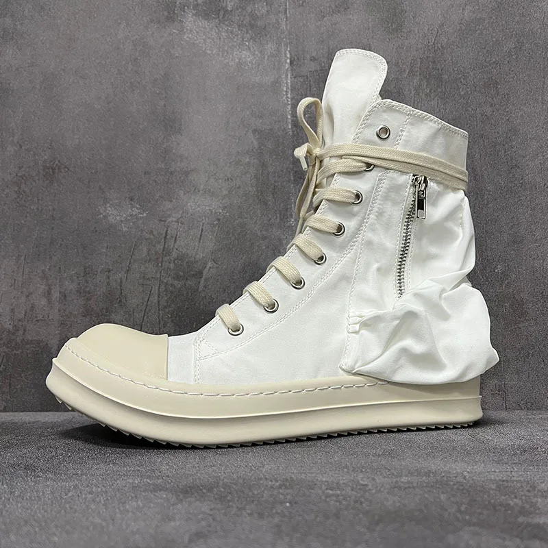 Высокие кроссовки для мужчин и женщин повседневная холщовая обувь роскошные