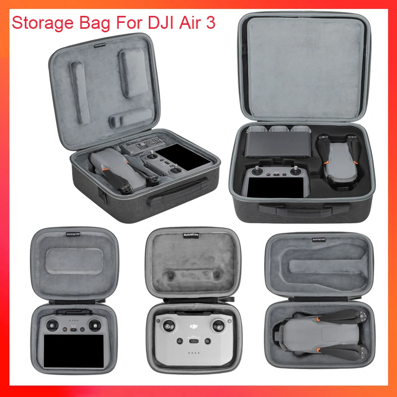 

for DJI Air 3 Storage Bag DJI RC remote controller case Portable Carrying Box Case Handbag Smart Controller Accessories